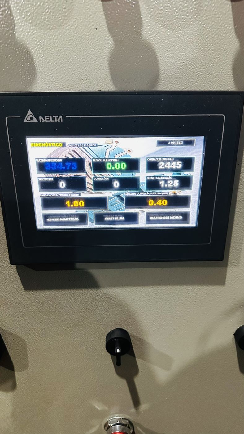 IHM Delta no painel